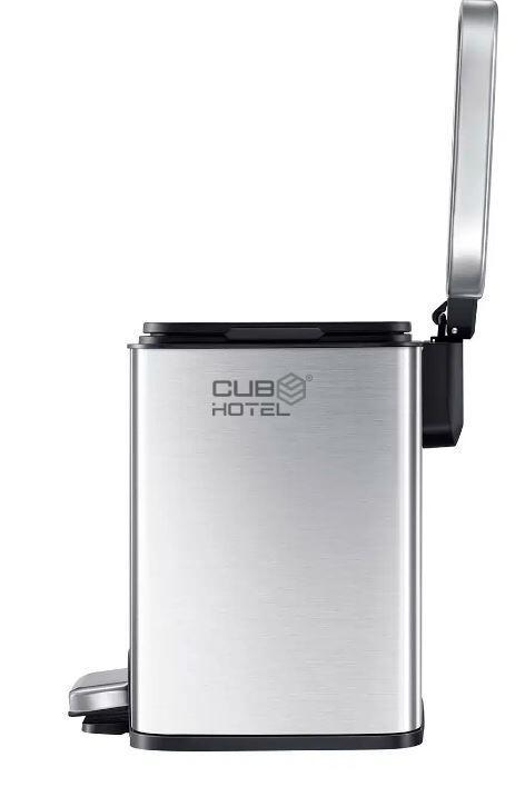 Papelera con Pedal 6L Acero Inoxidable EKO Madison